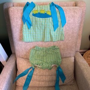 Bailey Boys boutique top and shorts set